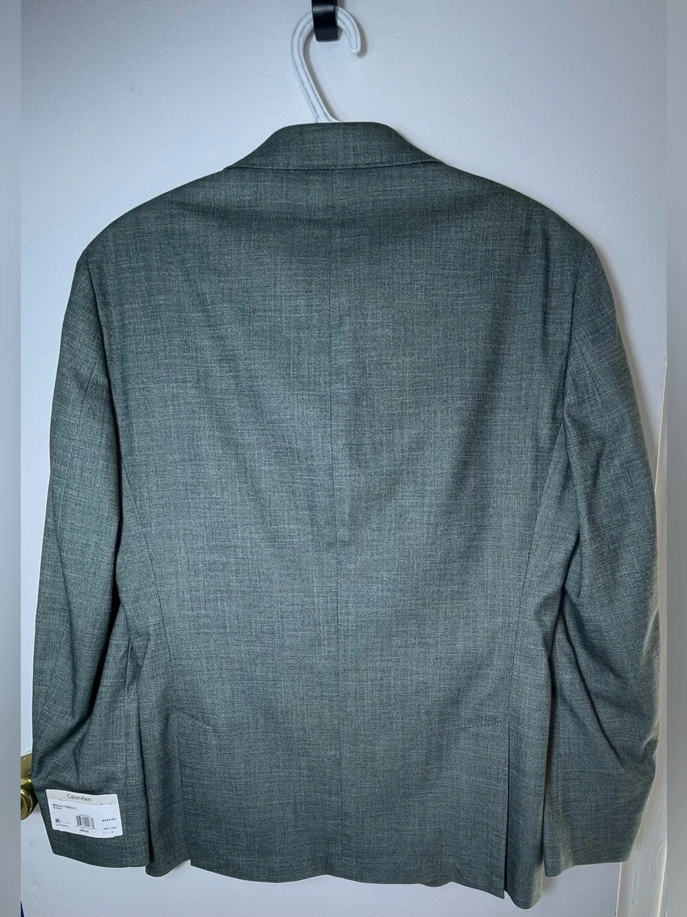Calvin Klein Men's Mariano Forest Green Slim-Fit Sport Coat Size 38R Brand New